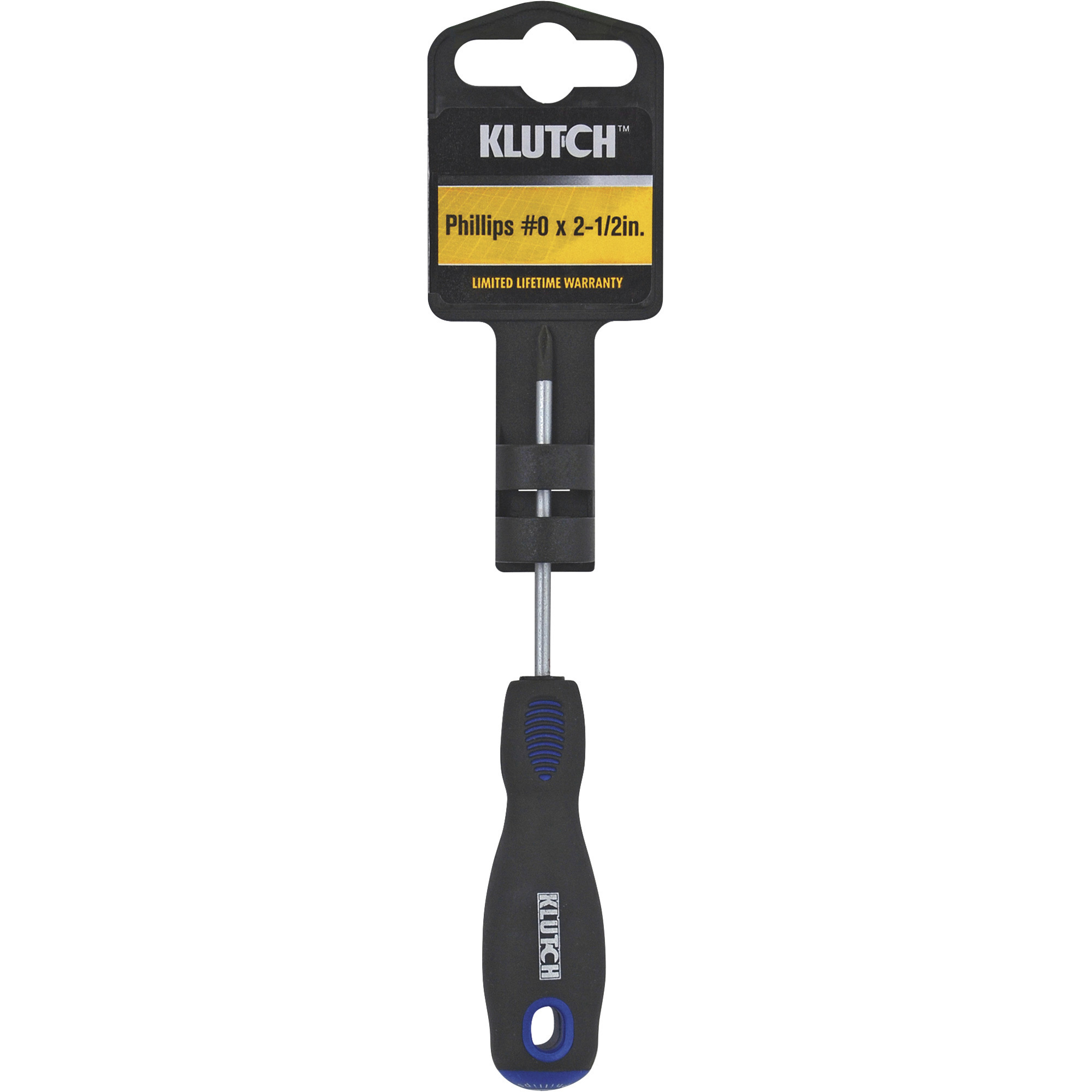 Klutch Pro Grip Phillips Screwdriver, 0 x 21/2in. Northern Tool
